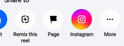 More options in the iOS Share Sheet